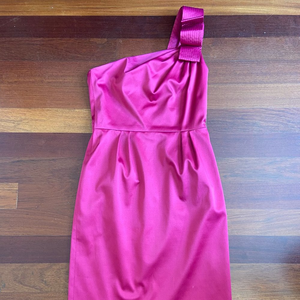 David Meister pink cocktail dress